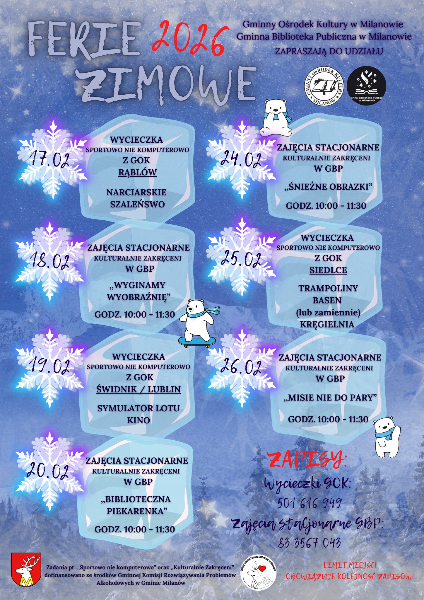 Ferie bez nudy. Startujemy już w krótce